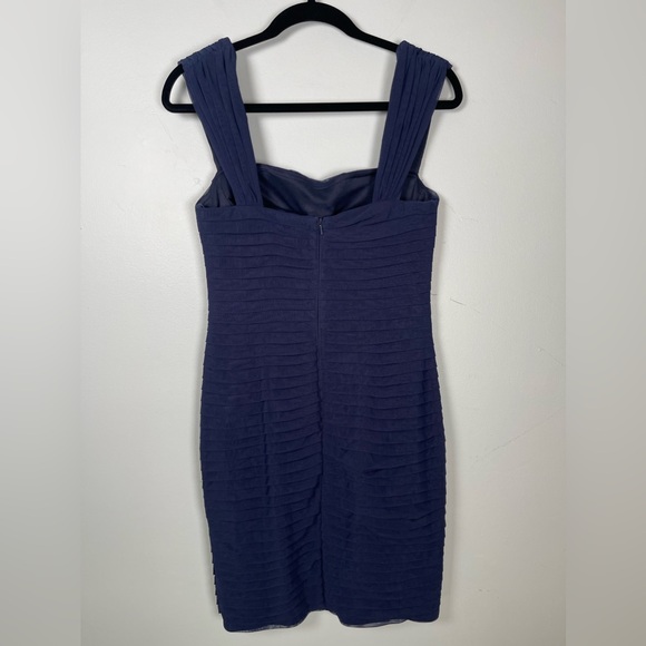 Xscape Navy Cocktail Dress - Picture 2 of 10